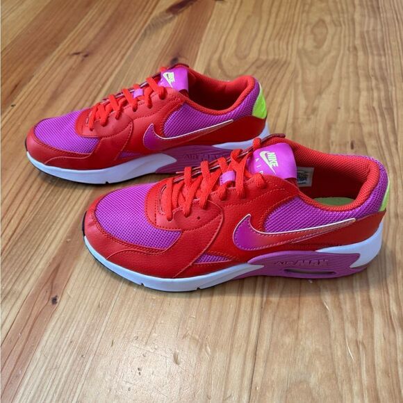 Nike Air Max Excee SE1 GS Chile Red Multi CN8563-600 Size 7Y Women’s 8.5 - Picture 4 of 11